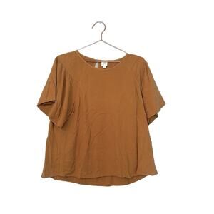 Roan + Ryan flutter sleeve top size XL